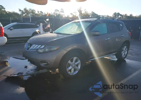 2009 Nissan Murano S z USA, uszkodzony, nr VIN JN8AZ18W19W122356